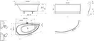 Ravak Avocado Ванна акриловая 160x75, правая (CH01000000)