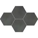 Мозаїка Town Antracite Heksagon 28,3x40,8 код 1412 StarGres (5903978231412)