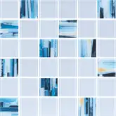 KOTTO Мозаїка скляна GMP 0848032 С2 print 36/ral 7047 300x300 (кубик 4,8х4,8) Кераміка Лео УКРАЇНА