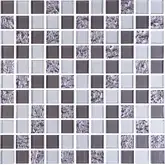 KOTTO Мозаїка GM 8001 C3 Grey R S1-Grey M-Grey Silver 300x300x8 Котто Кераміка (GM 825001)