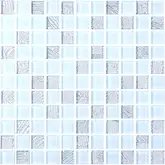 Мозаїка GM 8015 C2 Silver S5-White 300x300x8 Котто Кераміка (GM 825015)