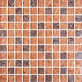 КОТТО КЕРАМІКА Мозаїка GM 8017 C2 Brown S2 Rose/Bronze S7/ 300 х 300 х 8 ( 25 х 25 ) Кераміка Лео УКРАЇНА (GM 825017)