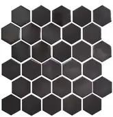 KOTTO Мозаїка HEXAGON H 6006 Choco Brown 295х295х9 Кераміка Лео УКРАЇНА