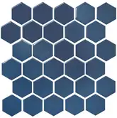 KOTTO Мозаїка HEXAGON H 6008 Steel Blue 295х295х9 Кераміка Лео УКРАЇНА