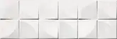 Плитка стінова Quadra White 25x75 код 2897 Ceramika Color (5902627432897)