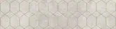 Плитка підлогова Softcement White Decor Geo RECT 29,7x119,7x0,8 код 5128 Cerrad (5903313315128)