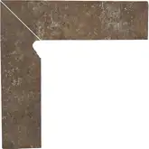 Цоколь Ilario Brown Лівий 2 ел 8,1x30 код 6929 Ceramika Paradyz (Z---081X300-1-ILAR.BRLE-C)