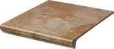Сходинка з капіносом пряма Ilario Ochra 30x33 код 1237 Ceramika Paradyz (Z---300X330-1-ILAR.OCKP)
