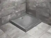 Душовий піддон Doros C Compact Stone Anthracite 90x90 см, RADAWAY (SDRC9090-05-64S)