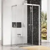 Душова кабіна квадратна MSRV4-90-90 Transparent, (1WV77C00Z1) RAVAK