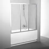 Двері для ванни трьохелементні AVDP3-180 Transparent, (40VY0U02Z1) RAVAK