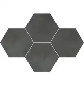 Мозаїка Town Antracite Heksagon 28,3x40,8 код 1412 StarGres (5903978231412)