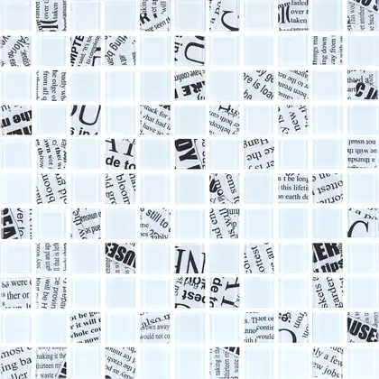 KOTTO Мозаїка скляна GMP 0425013 С2 print 12/white mat 300x300 (кубик 2,5х2,5) Кераміка Лео УКРАЇНА KOTTO Мозаїка скляна GMP 0425013 С2 print 12/white mat 300x300 (кубик 2,5х2,5) Кераміка Лео УКРАЇНА