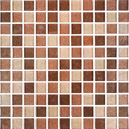 Мозаїка GM 8007 C3 Brown Dark-Brown Gold-Brown Brocade 300x300x8 Котто Кераміка (GM 825007) Мозаїка GM 8007 C3 Brown Dark-Brown Gold-Brown Brocade 300x300x8 Котто Кераміка (GM 825007)