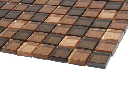 Мозаїка GM 8007 C3 Brown Dark-Brown Gold-Brown Brocade 300x300x8 Котто Кераміка (GM 825007) Мозаїка GM 8007 C3 Brown Dark-Brown Gold-Brown Brocade 300x300x8 Котто Кераміка (GM 825007)