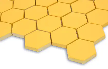 KOTTO Мозаїка HEXAGON H 6025 Dark Yellow 295х295х9 Кераміка Лео УКРАЇНА KOTTO Мозаїка HEXAGON H 6025 Dark Yellow 295х295х9 Кераміка Лео УКРАЇНА