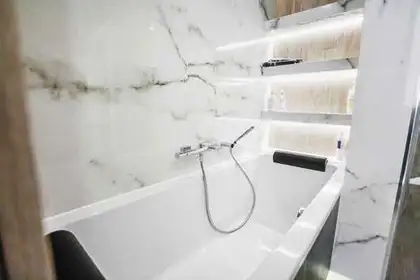 CERAMICA SANTA CLAUS Плитка керамогранітна Carrara POL 600x1200x10 Ceramiсa Santa Claus (Carrara 60x120 polished)
