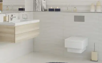 Плитка стінова Living Cream Wave 250x750 Ceramika Color (5902627430152) Плитка стінова Living Cream Wave 250x750 Ceramika Color (5902627430152)