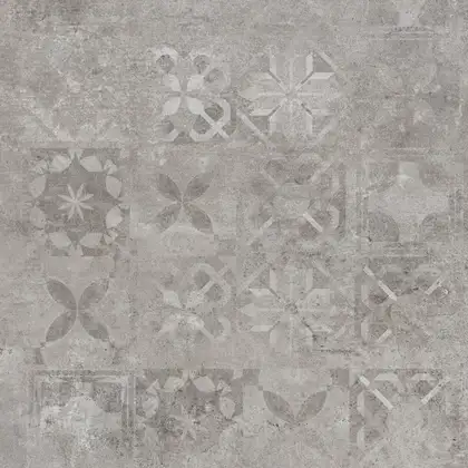 Плитка підлогова Softcement Silver Decor Patchwork POL 59,7x59,7x0,8 код 8082 Cerrad (5903313318082)