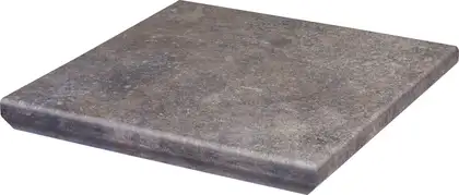 Сходинка з капіносом кутова Viano Grys 33x33 код 1312 Ceramika Paradyz (Z---330X330-1-VIAN.GRKN)