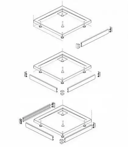 Radaway Argos WH Панель для душевого поддона, белая (001-510104004)
