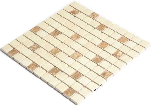 KOTTO Мозаїка СМВ 3109 C2 beige/white 300 х 300 х 9   ( 25 х 25 ) Кераміка Лео УКРАЇНА (СМВ 325009)