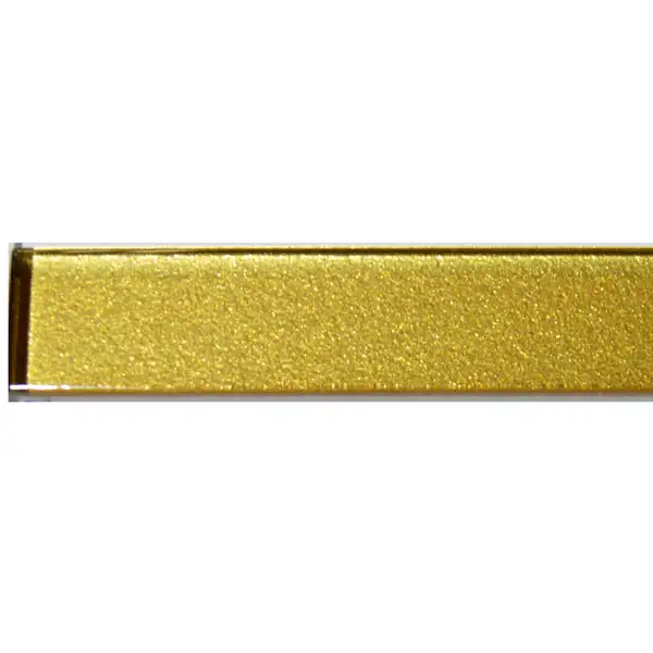 KOTTO Фриз скляний GF 401508 gold 15х400х8 Кераміка Лео УКРАЇНА (GF 4015008)