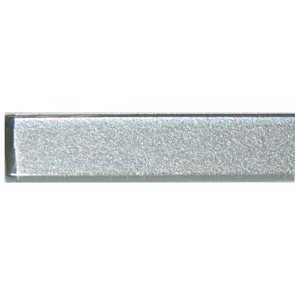 КОТТО КЕРАМІКА Фриз скляний GF 451510 silver 15х450х8 Кераміка Лео (GF 4515010)