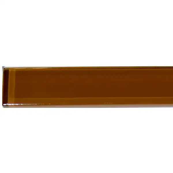 КОТТО КЕРАМІКА Фриз скляний GF 451514 brown white 15х450х8 Кераміка Лео УКРАЇНА (GF 4515014)