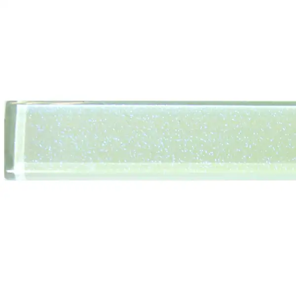 КОТТО КЕРАМІКА Фриз скляний GF 501531 white pearl 15х500х8 Кераміка Лео УКРАЇНА (GF 5015031)
