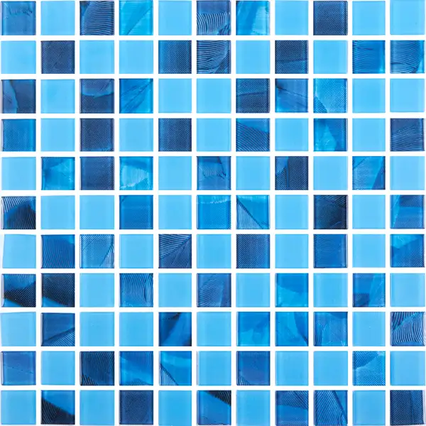KOTTO Мозаїка GMP 0425017 С2 Print 19-Blue D MATT 300x300x4 Котто Кераміка
