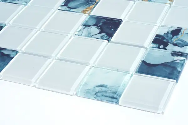 KOTTO Мозаїка скляна GMP 0848034 С2 print 37/ral 7047 300x300 (кубик 4,8х4,8) Кераміка Лео УКРАЇНА