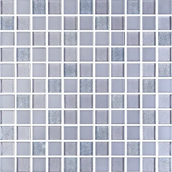KOTTO Мозаїка GM 8010 C3 Silver Grey Brocade-Grey W-Grey MATT 300x300x8 Котто Кераміка (GM 825010)