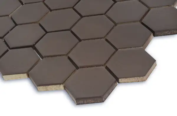KOTTO Мозаїка HEXAGON H 6005 Coffee Brown 295х295х9 Кераміка Лео УКРАЇНА