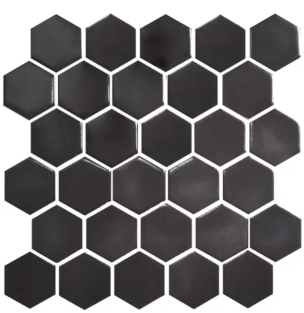 KOTTO Мозаїка HEXAGON H 6006 Choco Brown 295х295х9 Кераміка Лео УКРАЇНА