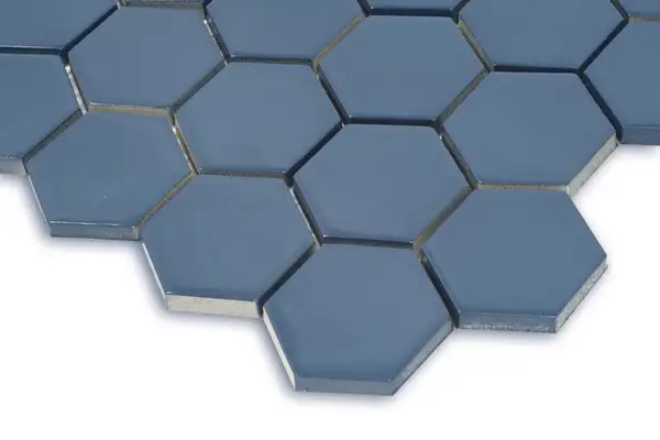 KOTTO Мозаїка HEXAGON H 6008 Steel Blue 295х295х9 Кераміка Лео УКРАЇНА