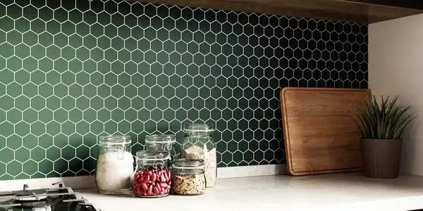 KOTTO Мозаїка H 6010 Hexagon Forestgreen 295x295x9 Котто Кераміка