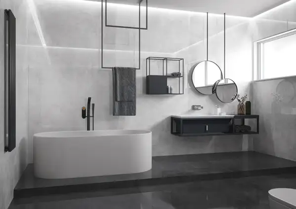 Плитка керамогранітна Concrete Anthracite POL 1620x3240x5,6 Cerrad (5902510803889)