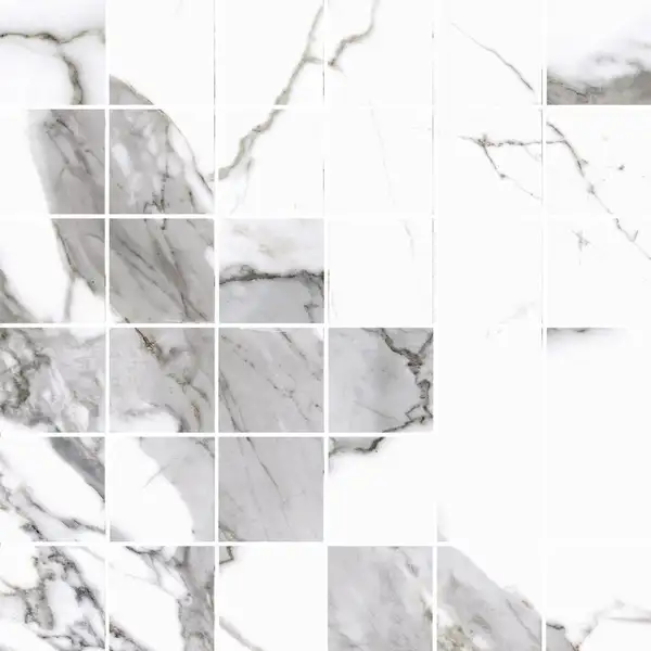 Мозаїка Calacatta White SATYNA 29,7x29,7x0,8 код 9720 Cerrad (5903313319720)