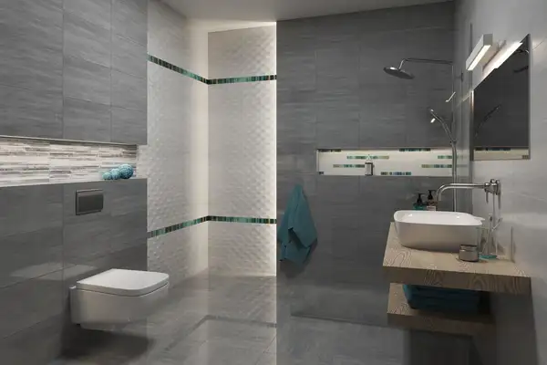 Декор Nati Grys Смужки 25x40 код 1511 Ceramika Paradyz (I---250X400-1-NATI.GRPA)