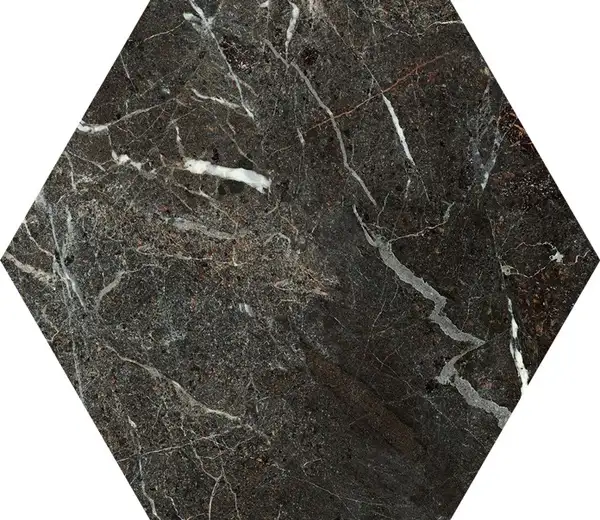 Декор Tosi Brown Hexagon POL 17,1x19,8 код 3812 Ceramika Paradyz (IPH-171X198-1-TOSI.BR)