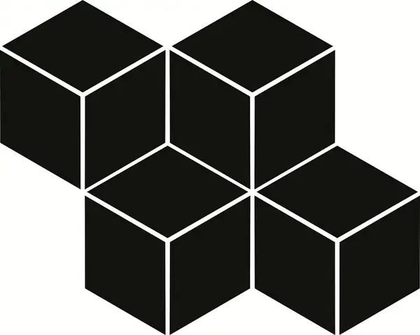 Мозаїка пресована Універсальна Nero Romb Hexagon 20,4x23,8 код 1832 Ceramika Paradyz (M-P-204X238-1-UNIW.NEROHE) Мозаїка пресована Універсальна Nero Romb Hexagon 20,4x23,8 код 1832 Ceramika Paradyz (M-P-204X238-1-UNIW.NEROHE)