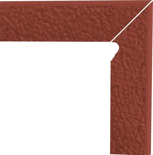 Цоколь Natural Rosa Правий 2 ел STR 8,1x30 код 7445 Ceramika Paradyz (Z---081X300-1-NATU.ROPR-C)