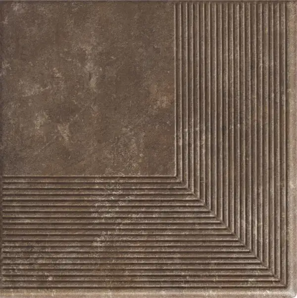 Сходинка кутова Ilario Brown 30x30 код 4740 Ceramika Paradyz (Z---300X300-1-ILAR.BRSN-2)