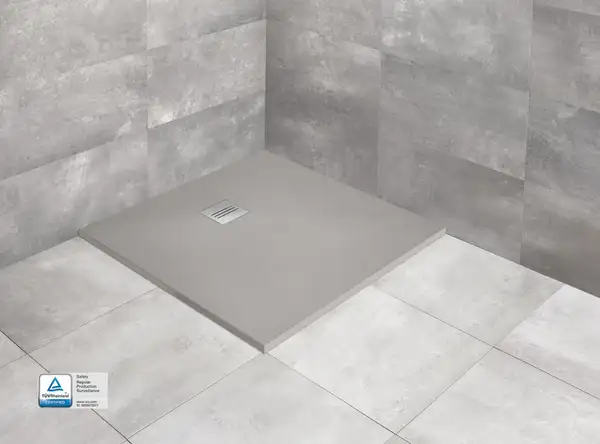 Душовий піддон Kyntos C 100x100 см Cemento, RADAWAY (HKC100100-74)