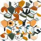 KOTTO Мозаїка HP 6046 HEXAGON 295x295 Котто Кераміка