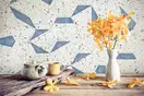 Плитка керамогранітна Stracciatella Blue Natural 250x290 Aparici (25573)
