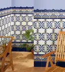 Плитка стінова Al Andaluz PT00708 Cobalto 200x200 Mainzu