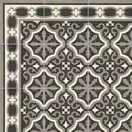 Плитка керамогранітна Esquina Florentine Black 200x200x9 Mainzu (PT01977)