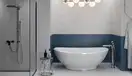 OPOCZNO Плитка стінова Blue SATIN 25x75 код 5244 Опочно (TWZZ1110313760)